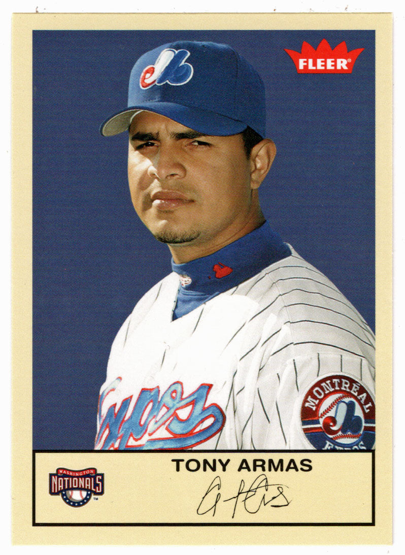 Tony Armas Jr. - Washington Nationals (MLB Baseball Card) 2005 Fleer Tradition # 66 Mint