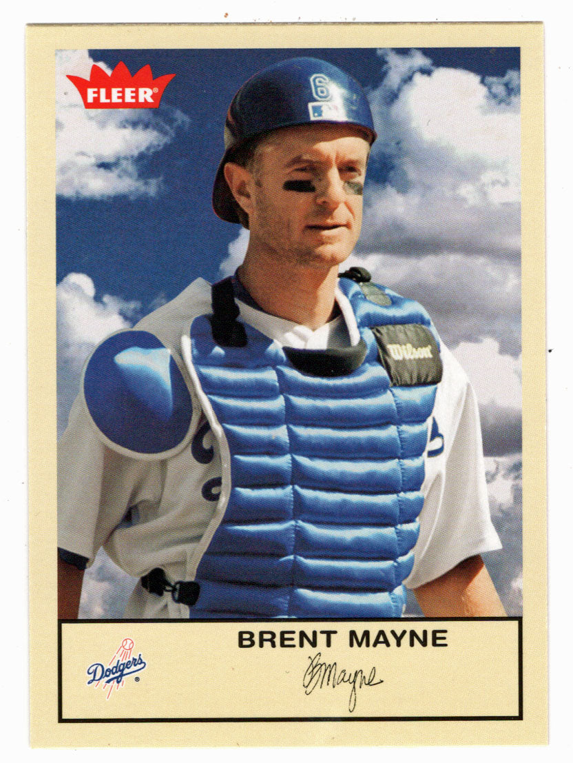 Brent Mayne - Los Angeles Dodgers (MLB Baseball Card) 2005 Fleer Tradition # 71 Mint