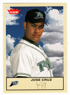 Jose Cruz Jr. - Tampa Bay Devil Rays (MLB Baseball Card) 2005 Fleer Tradition # 73 Mint