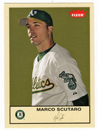 Marcos Scutaro - Oakland Athletics (MLB Baseball Card) 2005 Fleer Tradition # 90 Mint