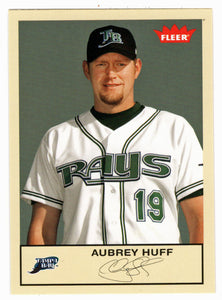 Aubrey Huff - Tampa Bay Devil Rays (MLB Baseball Card) 2005 Fleer Tradition # 92 Mint