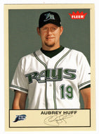 Aubrey Huff - Tampa Bay Devil Rays (MLB Baseball Card) 2005 Fleer Tradition # 92 Mint