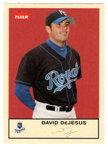 David DeJesus - Kansas City Royals (MLB Baseball Card) 2005 Fleer Tradition # 104 Mint