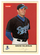 David DeJesus - Kansas City Royals (MLB Baseball Card) 2005 Fleer Tradition # 104 Mint