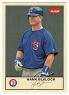 Hank Blalock - Texas Rangers (MLB Baseball Card) 2005 Fleer Tradition # 106 Mint