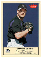 Shawn Estes - Colorado Rockies (MLB Baseball Card) 2005 Fleer Tradition # 107 Mint