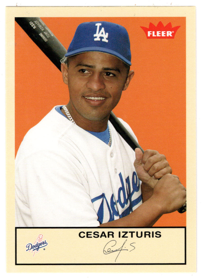Cesar Izturis - Los Angeles Dodgers (MLB Baseball Card) 2005 Fleer Tradition # 113 Mint