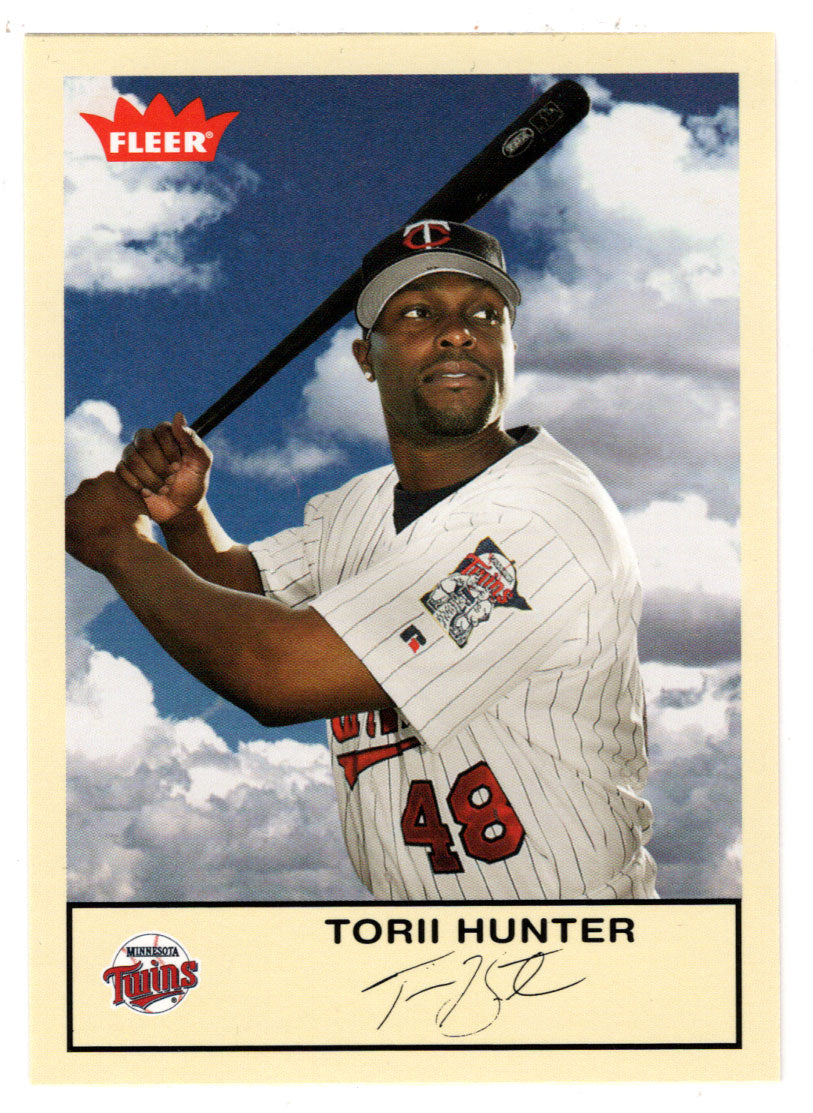 Torii Hunter - Minnesota Twins (MLB Baseball Card) 2005 Fleer Tradition # 115 Mint