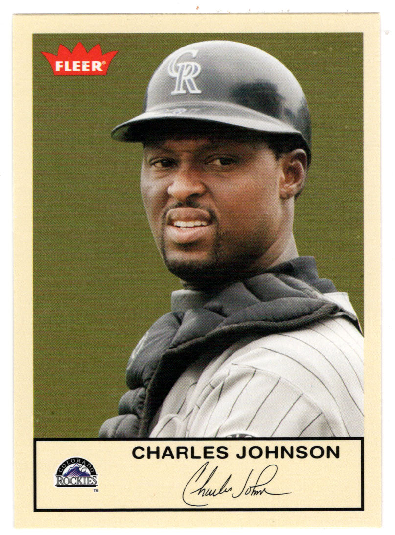 Charles Johnson - Colorado Rockies (MLB Baseball Card) 2005 Fleer Tradition # 116 Mint