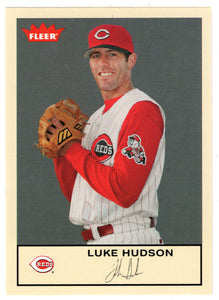 Luke Hudson - Cincinnati Reds (MLB Baseball Card) 2005 Fleer Tradition # 118 Mint