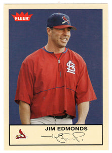 Jim Edmonds - St. Louis Cardinals (MLB Baseball Card) 2005 Fleer Tradition # 125 Mint