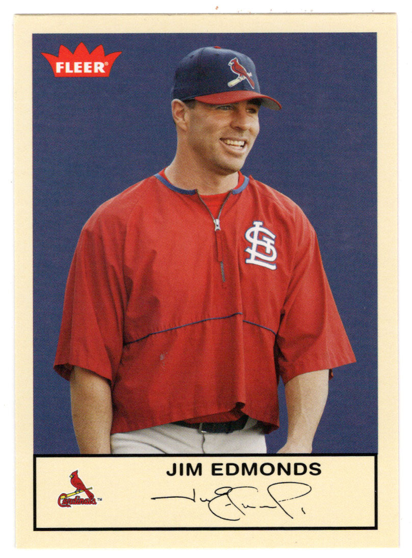 Jim Edmonds - St. Louis Cardinals (MLB Baseball Card) 2005 Fleer Tradition # 125 Mint