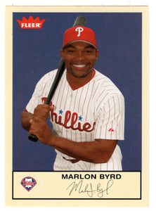 Marlon Byrd - Philadelphia Phillies (MLB Baseball Card) 2005 Fleer Tradition # 134 Mint