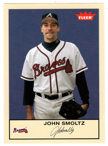 John Smoltz - Atlanta Braves (MLB Baseball Card) 2005 Fleer Tradition # 135 Mint