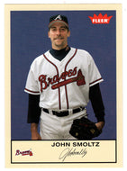 John Smoltz - Atlanta Braves (MLB Baseball Card) 2005 Fleer Tradition # 135 Mint