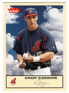 Grady Sizemore - Cleveland Indians (MLB Baseball Card) 2005 Fleer Tradition # 136 Mint