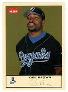 Dee Brown - Kansas City Royals (MLB Baseball Card) 2005 Fleer Tradition # 138 Mint