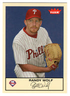 Randy Wolf - Philadelphia Phillies (MLB Baseball Card) 2005 Fleer Tradition # 151 Mint