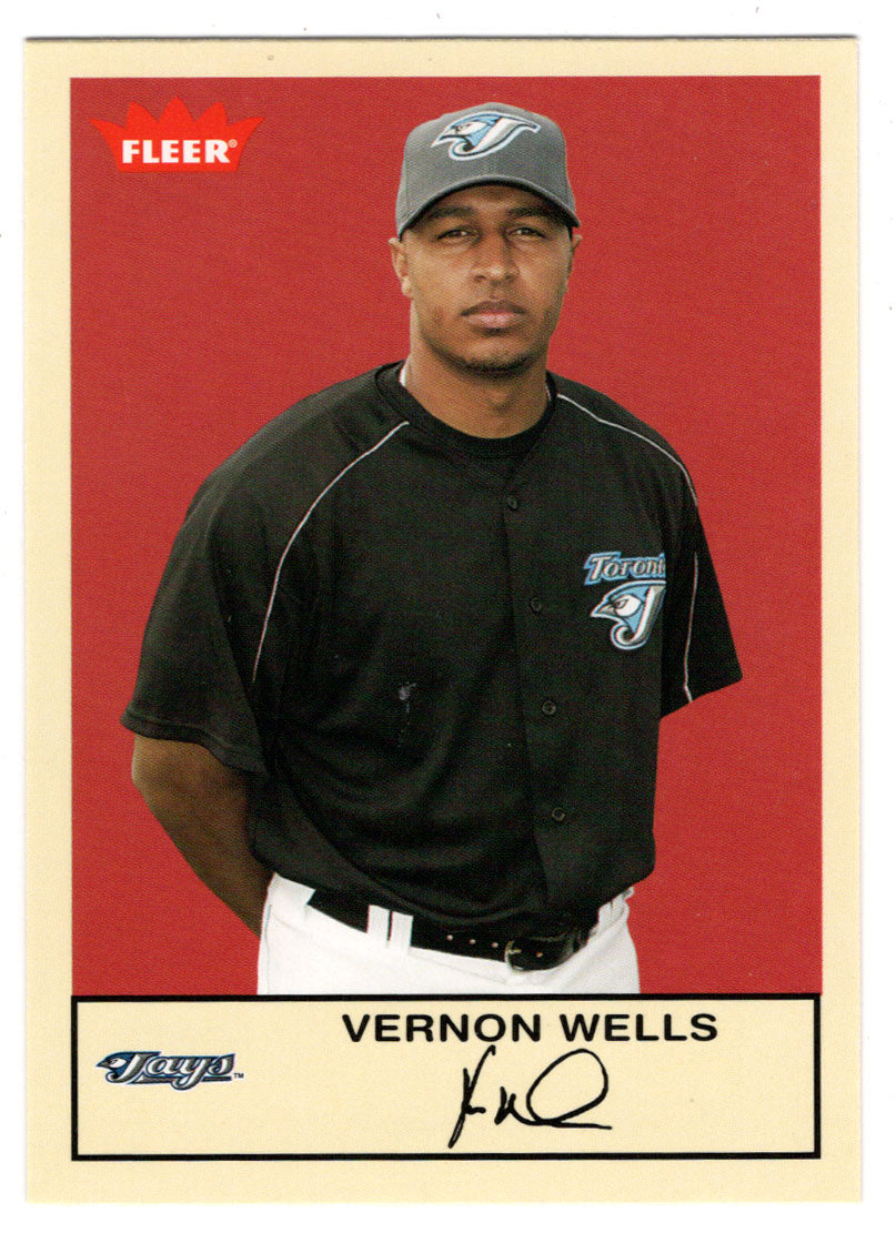 Vernon Wells - Toronto Blue Jays (MLB Baseball Card) 2005 Fleer Tradition # 152 Mint