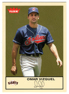 Omar Vizquel - Cleveland Indians (MLB Baseball Card) 2005 Fleer Tradition # 155 Mint