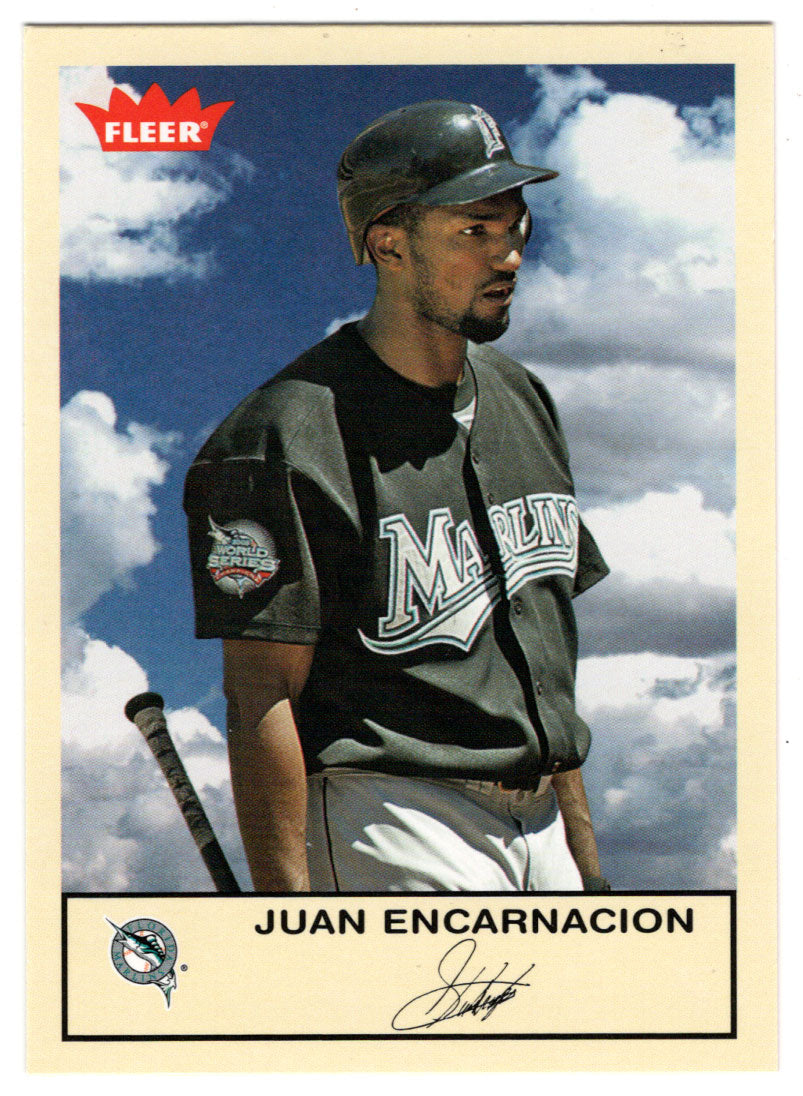 Juan Encarnacion - Florida Marlins (MLB Baseball Card) 2005 Fleer Tradition # 175 Mint