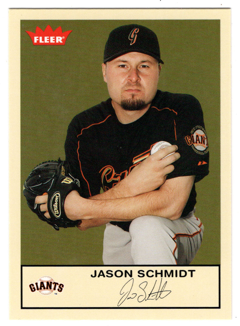 Jason Schmidt - San Francisco Giants (MLB Baseball Card) 2005 Fleer Tradition # 178 Mint