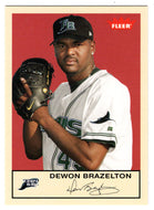 Dewon Brazelton - Tampa Bay Devil Rays (MLB Baseball Card) 2005 Fleer Tradition # 182 Mint