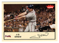 J.D. Drew - Atlanta Braves (MLB Baseball Card) 2005 Fleer Tradition # 183 Mint