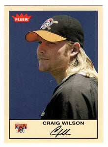 Craig Wilson - Pittsburgh Pirates (MLB Baseball Card) 2005 Fleer Tradition # 185 Mint