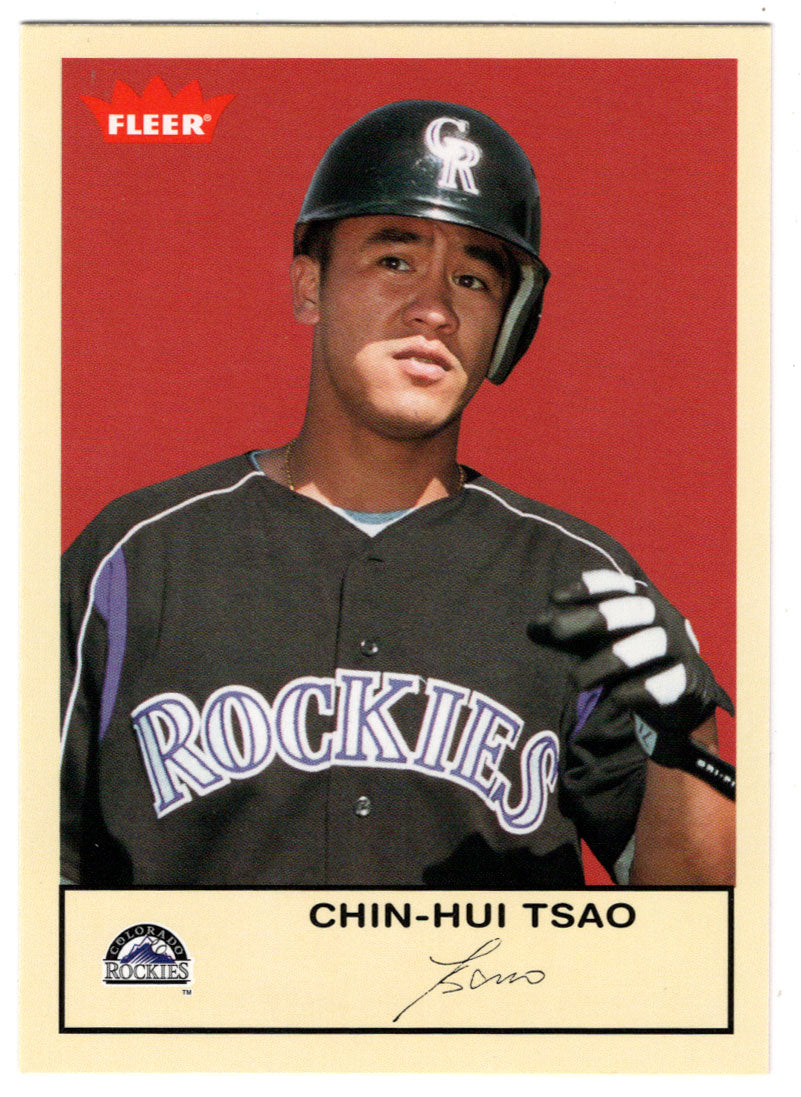 Chin-Hui Tsao - Colorado Rockies (MLB Baseball Card) 2005 Fleer Tradition # 186 Mint