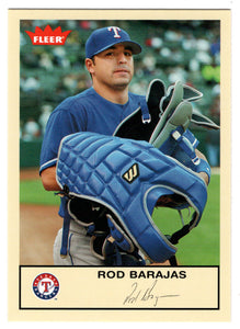 Rod Barajas - Texas Rangers (MLB Baseball Card) 2005 Fleer Tradition # 188 Mint