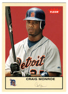 Craig Monroe - Detroit Tigers (MLB Baseball Card) 2005 Fleer Tradition # 189 Mint