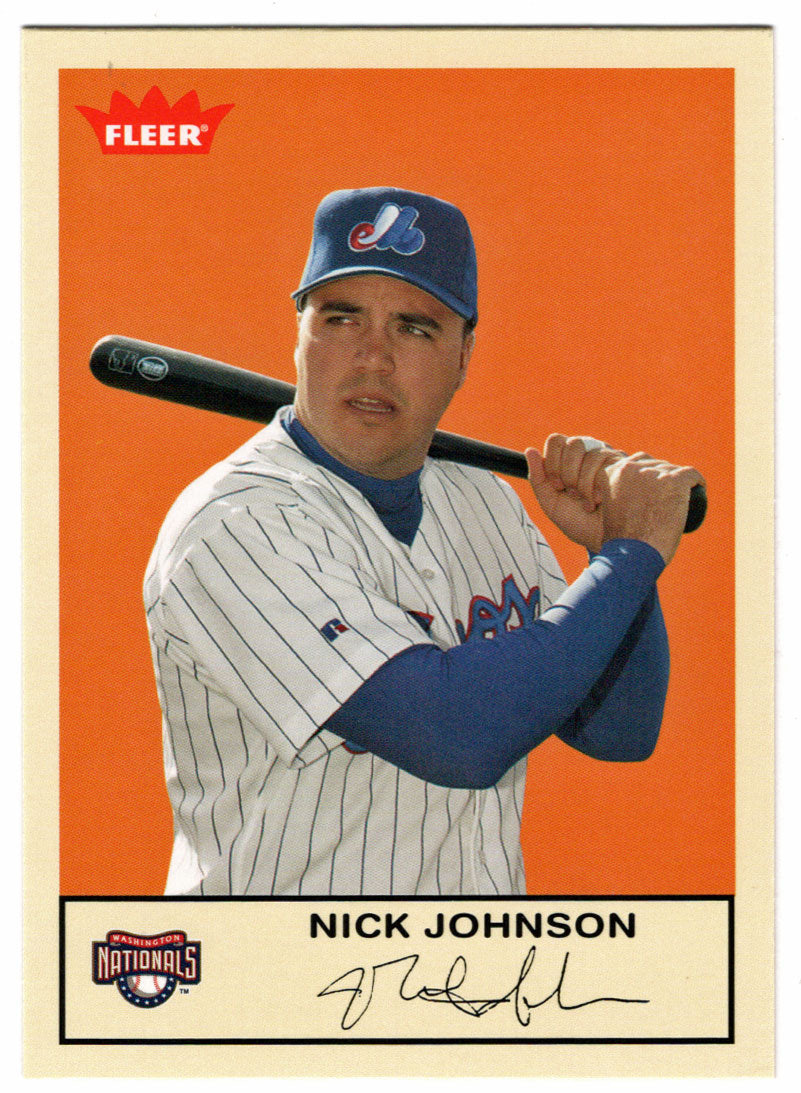 Nick Johnson - Washington Nationals (MLB Baseball Card) 2005 Fleer Tradition # 194 Mint