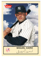 Miguel Cairo - New York Yankees (MLB Baseball Card) 2005 Fleer Tradition # 205 Mint