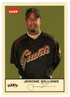 Jerome Williams - San Francisco Giants (MLB Baseball Card) 2005 Fleer Tradition # 209 Mint