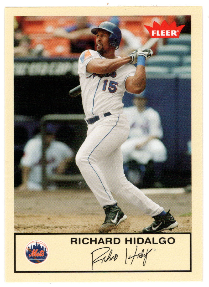 Richard Hidalgo - New York Mets (MLB Baseball Card) 2005 Fleer Tradition # 221 Mint