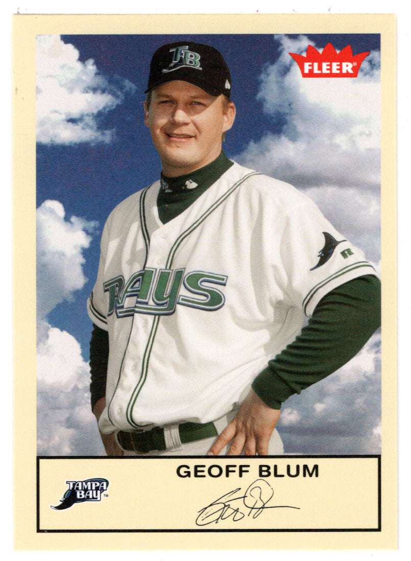 Geoff Blum - Tampa Bay Devil Rays (MLB Baseball Card) 2005 Fleer Tradition # 226 Mint