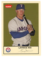 Laynce Nix - Texas Rangers (MLB Baseball Card) 2005 Fleer Tradition # 229 Mint