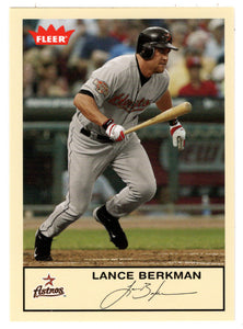 Lance Berkman - Houston Astros (MLB Baseball Card) 2005 Fleer Tradition # 234 Mint