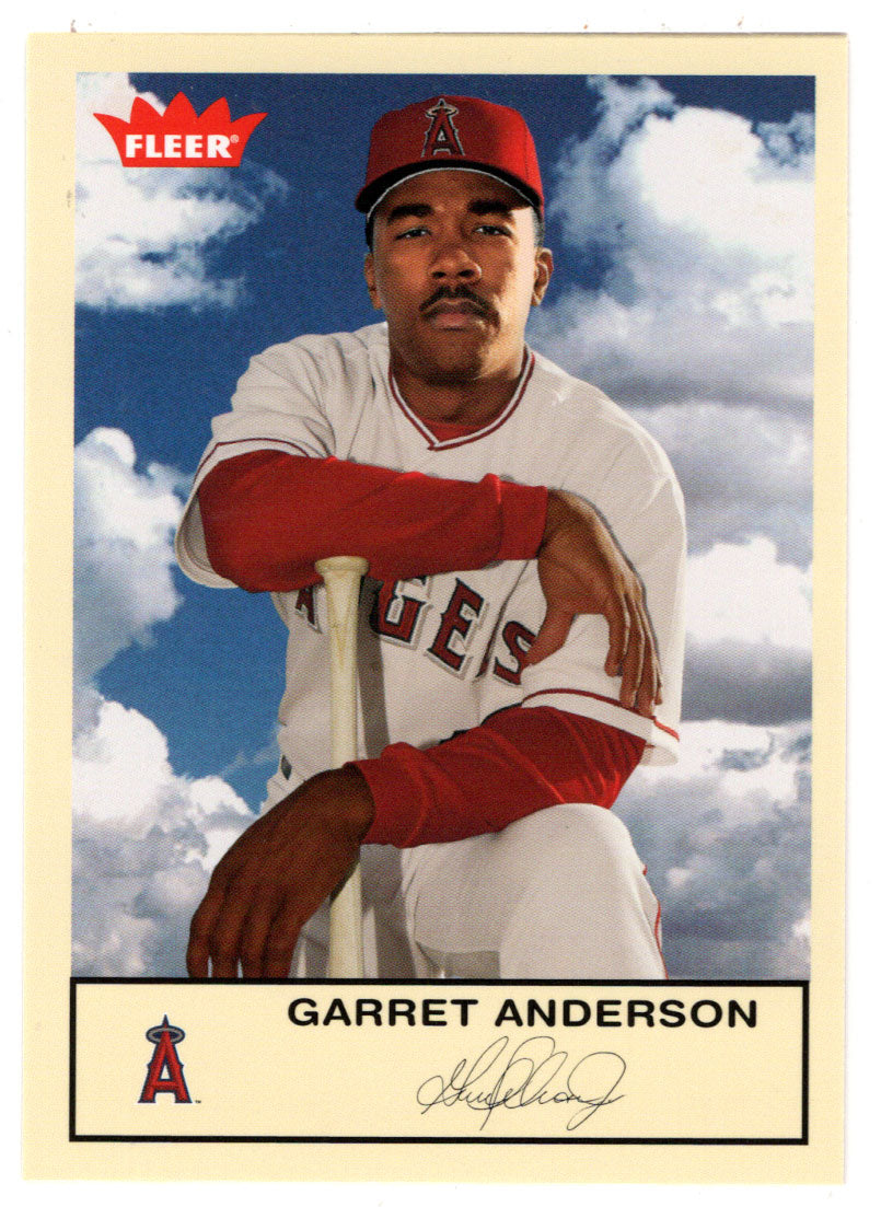 Garret Anderson - Anaheim Angels (MLB Baseball Card) 2005 Fleer Tradition # 243 Mint