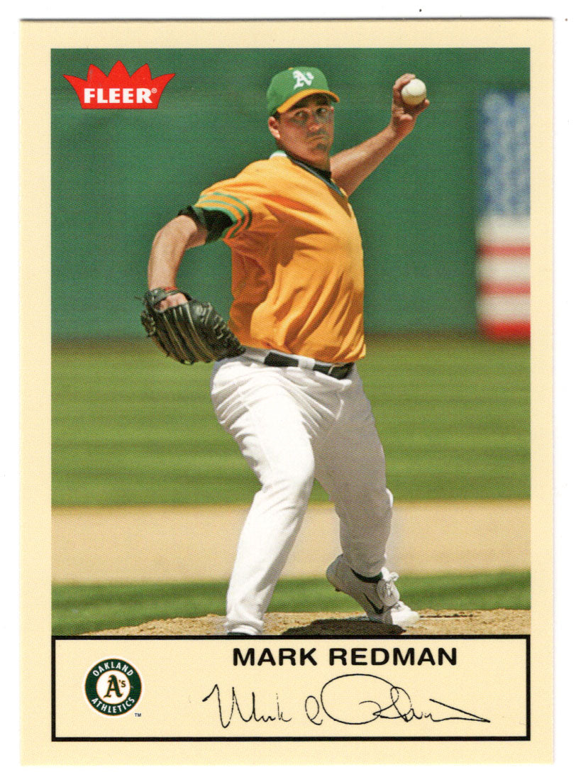 Mark Redman - Oakland Athletics (MLB Baseball Card) 2005 Fleer Tradition # 252 Mint