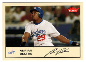 Adrian Beltre - Los Angeles Dodgers (MLB Baseball Card) 2005 Fleer Tradition # 255 Mint