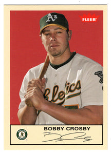 Bobby Crosby - Oakland Athletics (MLB Baseball Card) 2005 Fleer Tradition # 260 Mint
