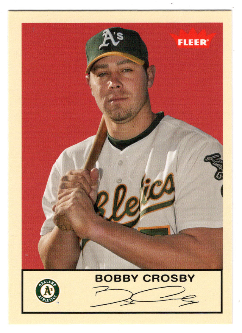 Bobby Crosby - Oakland Athletics (MLB Baseball Card) 2005 Fleer Tradition # 260 Mint
