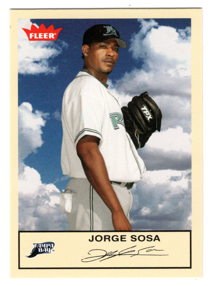 Jorge Sosa - Tampa Bay Devil Rays (MLB Baseball Card) 2005 Fleer Tradition # 265 Mint
