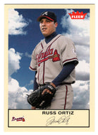Russ Ortiz - Atlanta Braves (MLB Baseball Card) 2005 Fleer Tradition # 267 Mint