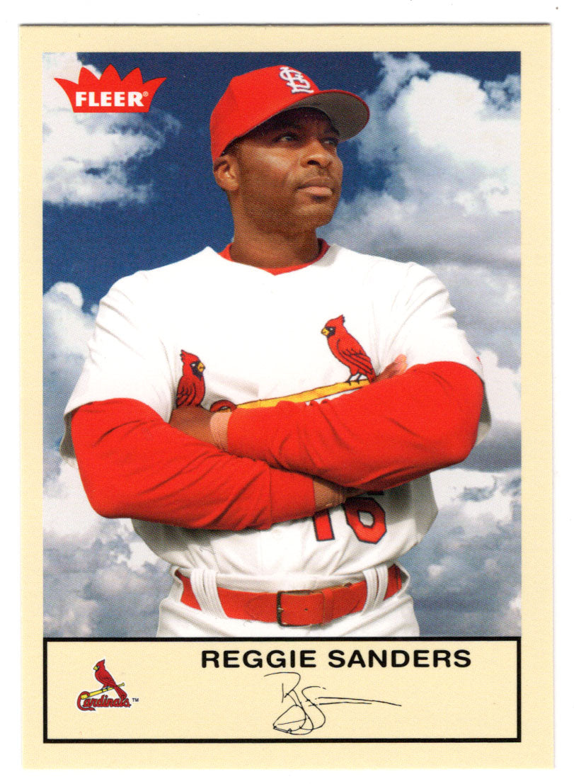 Reggie Sanders - St. Louis Cardinals (MLB Baseball Card) 2005 Fleer Tradition # 268 Mint