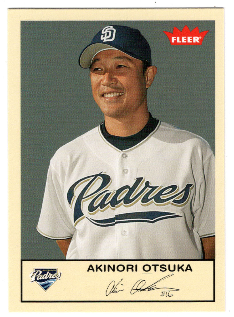 Akinori Otsuka - San Diego Padres (MLB Baseball Card) 2005 Fleer Tradition # 272 Mint