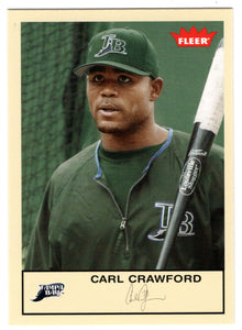 Carl Crawford - Tampa Bay Devil Rays (MLB Baseball Card) 2005 Fleer Tradition # 274 Mint