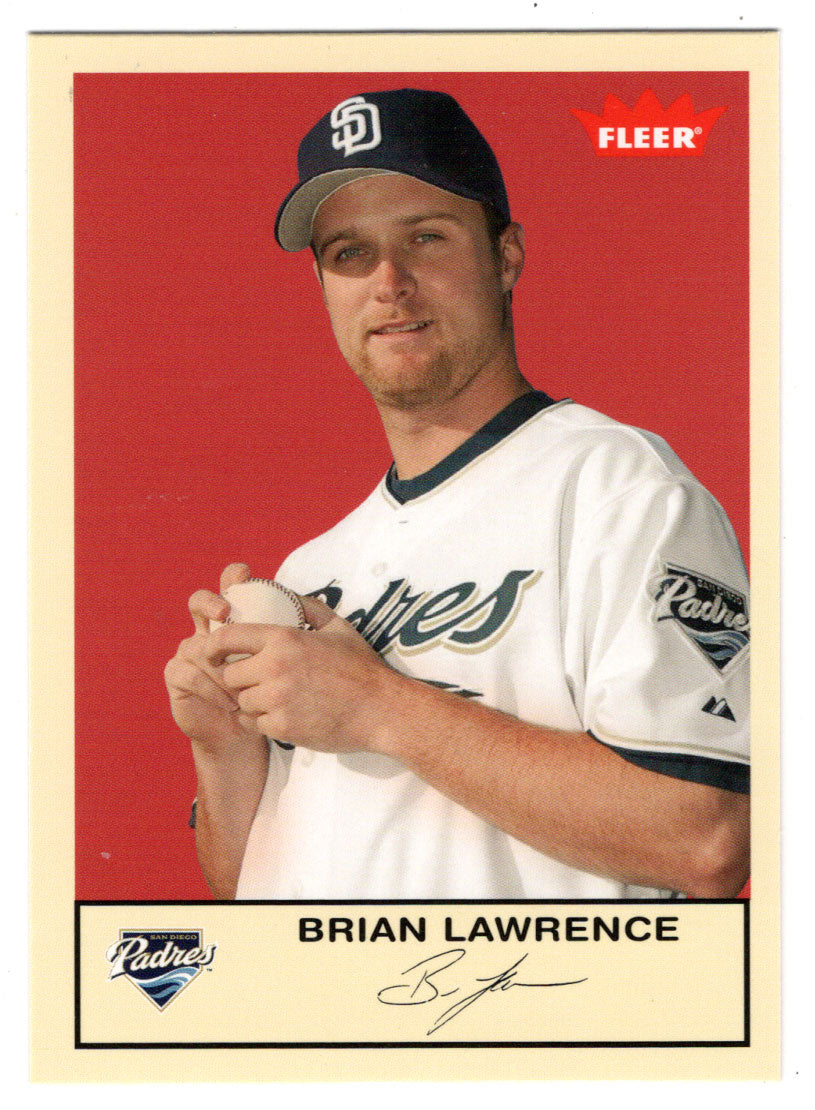 Brian Lawrence - San Diego Padres (MLB Baseball Card) 2005 Fleer Tradition # 276 Mint